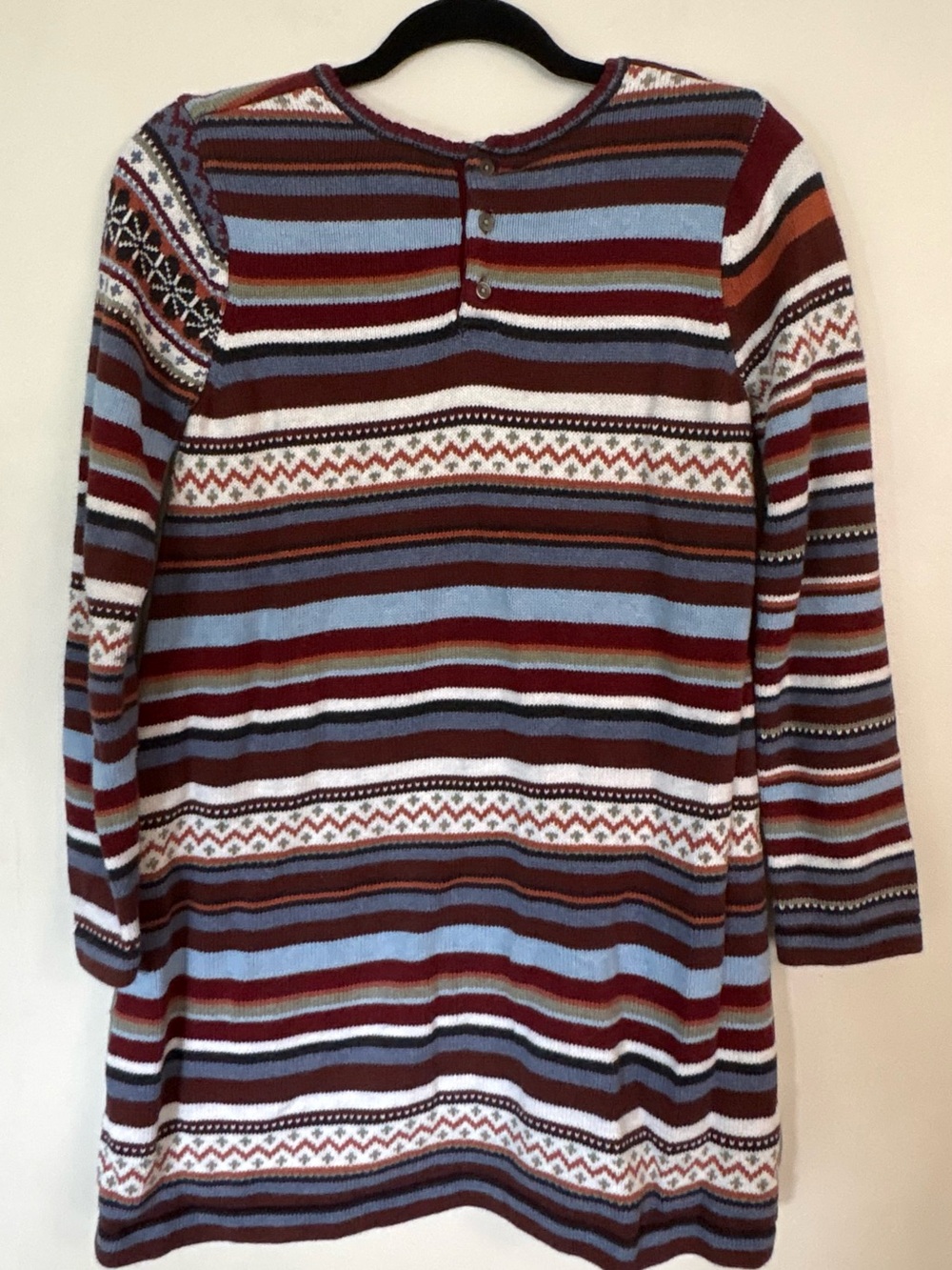 Hanna Andersson Sweater Dress Girls 12 / 150 - Picture 6 of 7